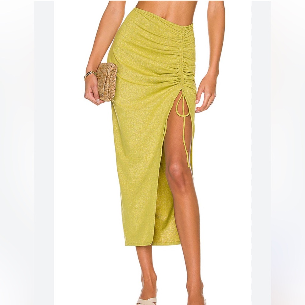 💚REVEL REY SPARKLY GREEN SKIRT💚